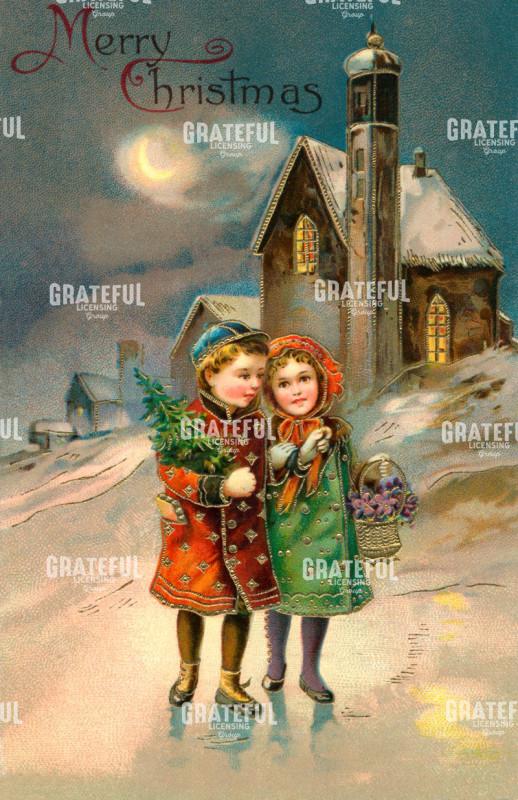 Church Card - Merry Christmas