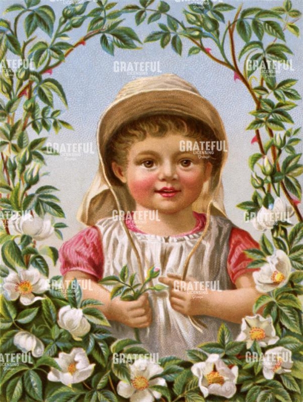 Girl Gardening