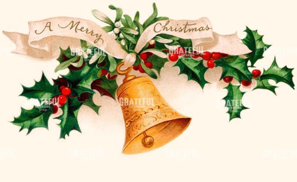 Bell with Holly