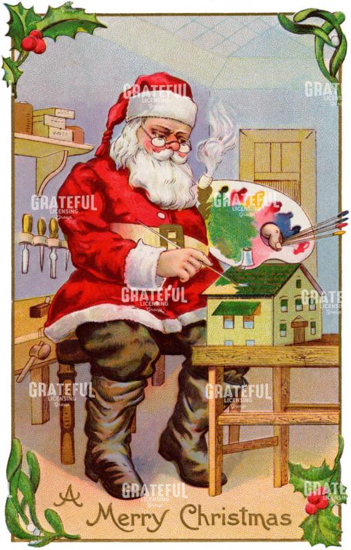 Smoking Santa