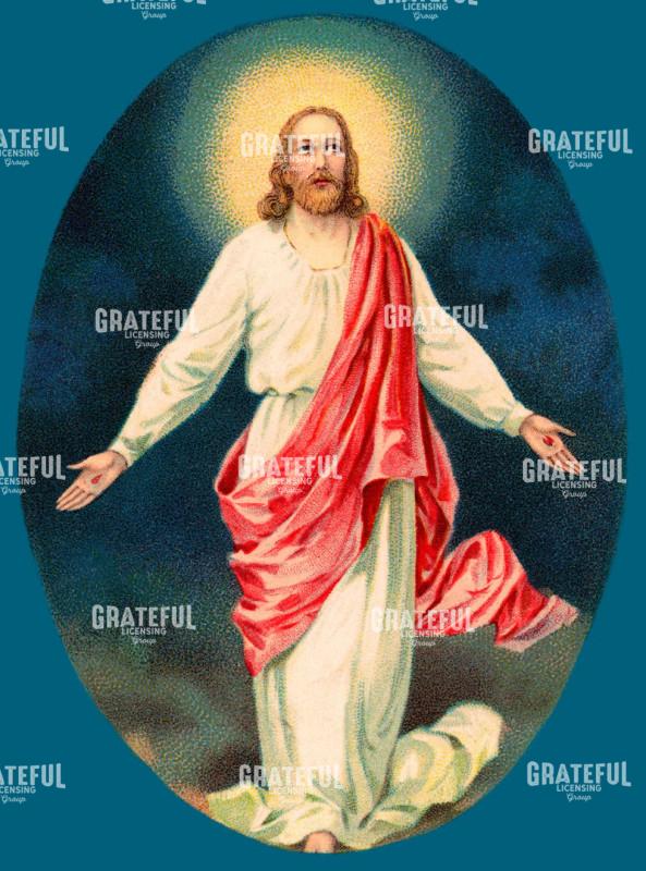 Jesus Christ with Halo