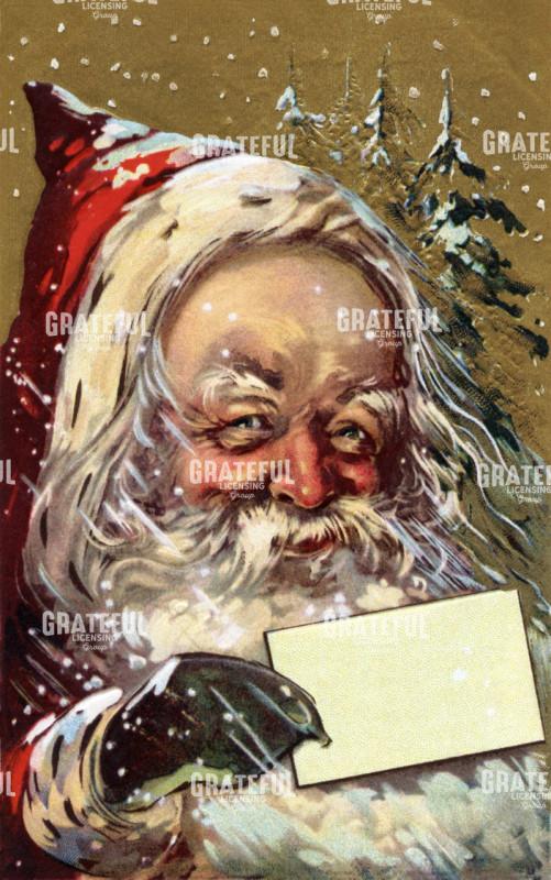 Santa Post Card