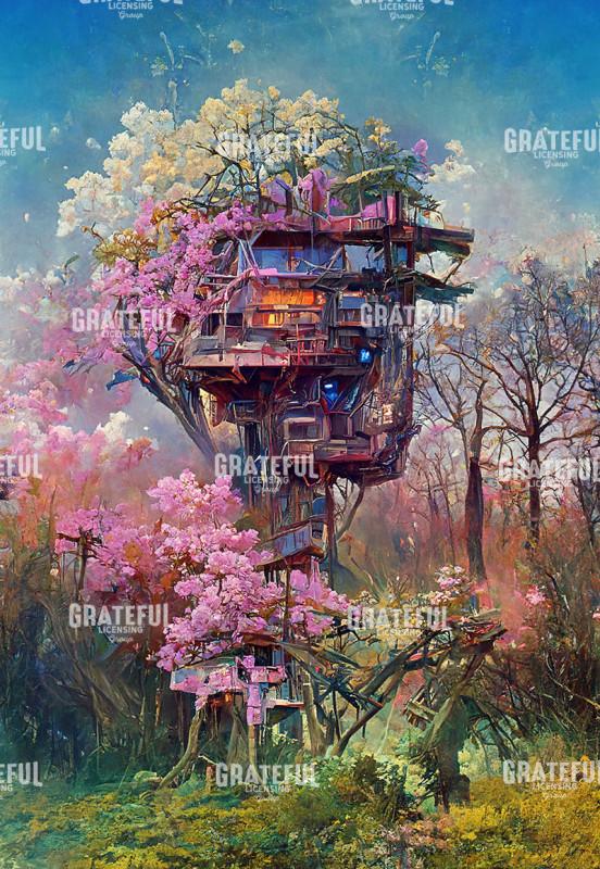 Overgrown Treehouse
