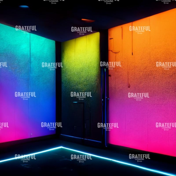 Blacklight Wall