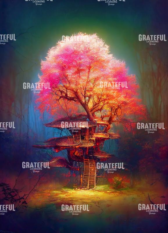 Treehouse in Spring