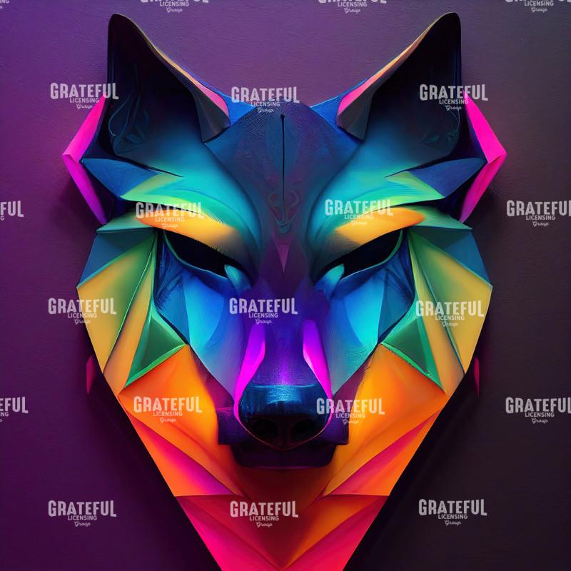 Origami Wolf