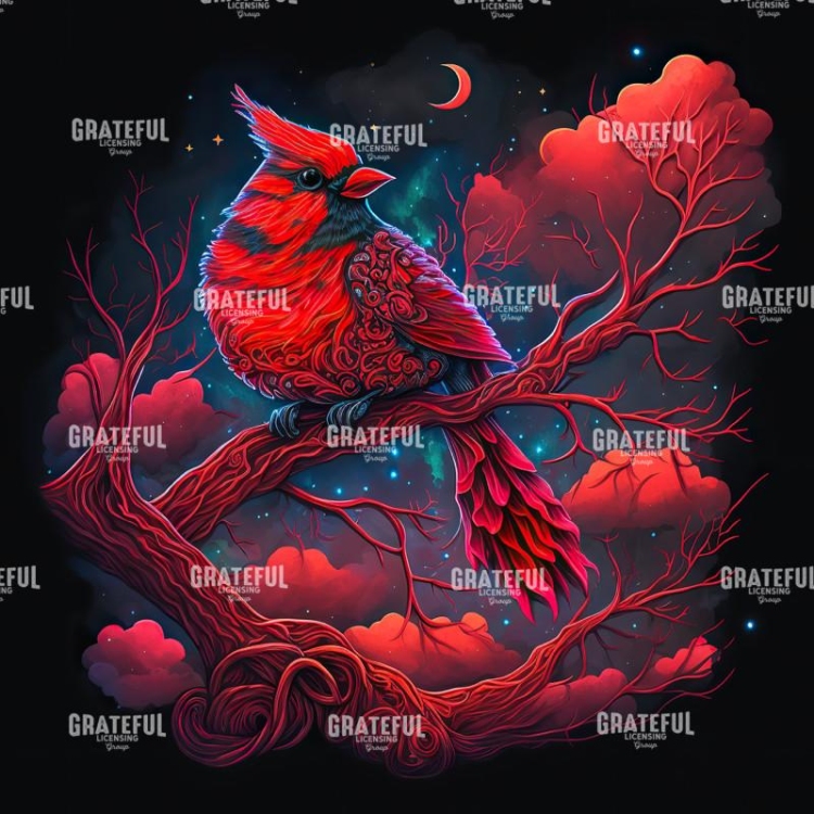 Cardinal Cosmic Clouds