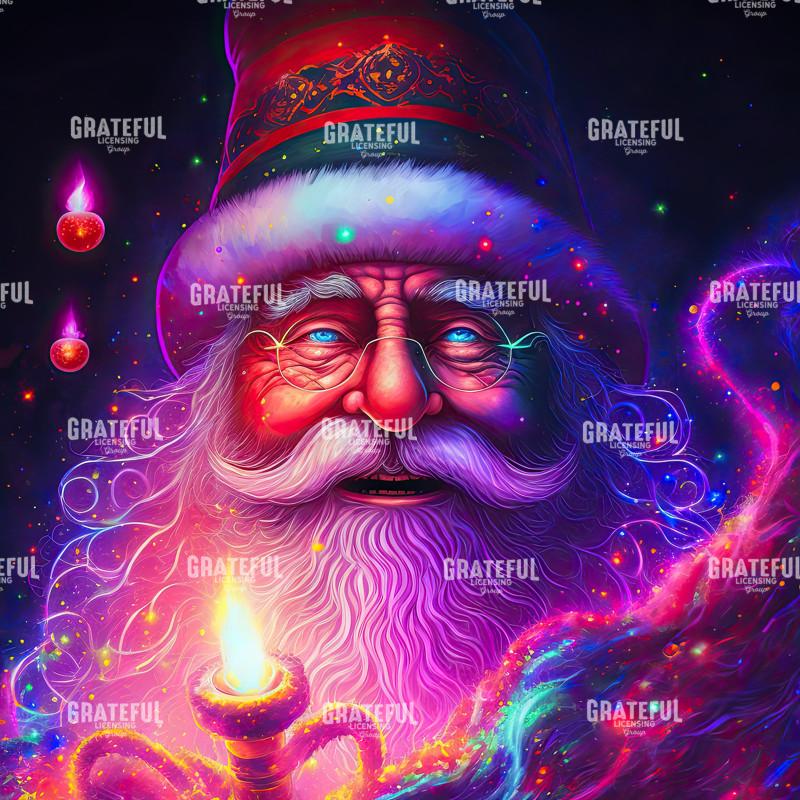Psychedelic Santa Clause