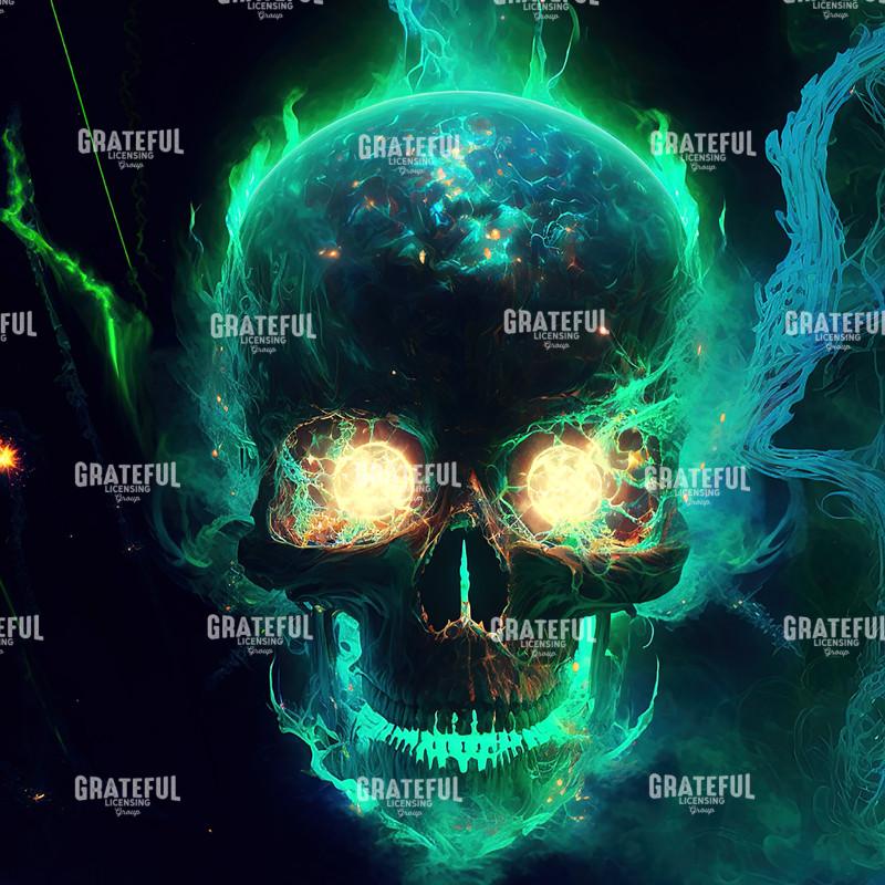 Skull Green Electric