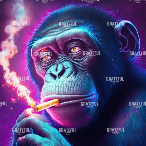 Smoking Chimp