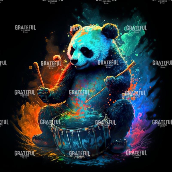 Drumming Panda