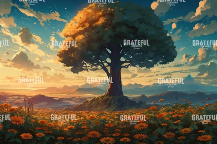 Anime - Sunflower Field 3
