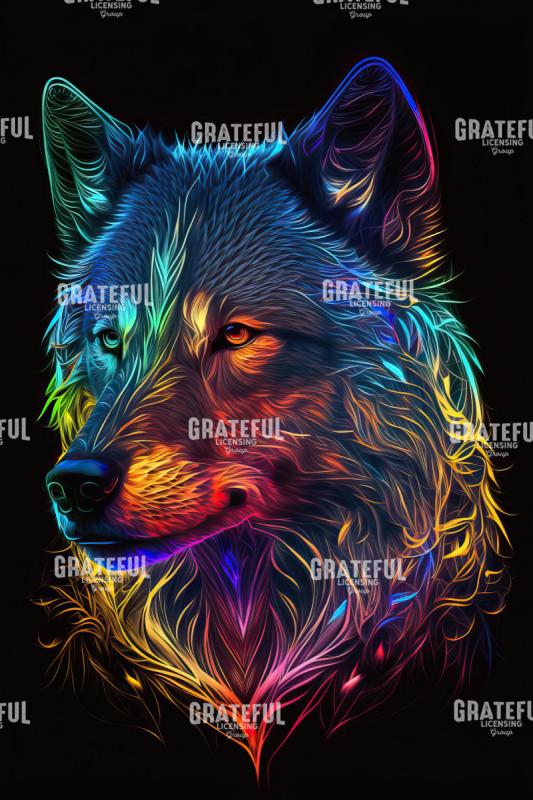 wolf 17 neon wolf 1