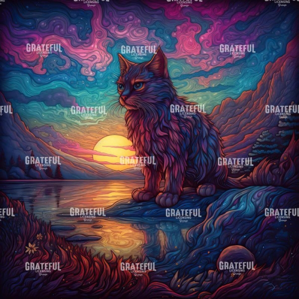 Big Kitten Psychedelic 1