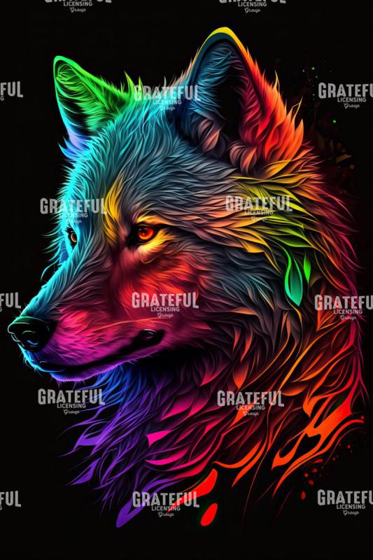 wolf 17 neon wolf 2