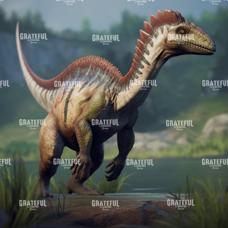 Parasauses Parasaurus - Grateful Art Licensing