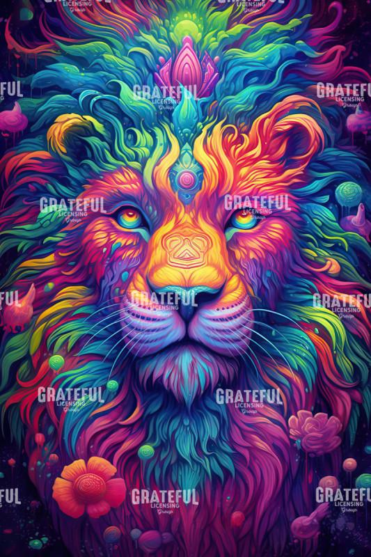 Painted Lion 2