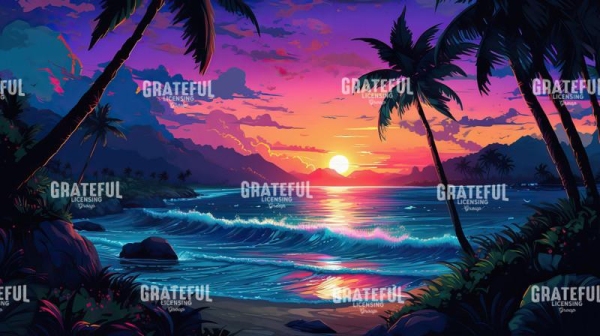 Synthwave Sunset