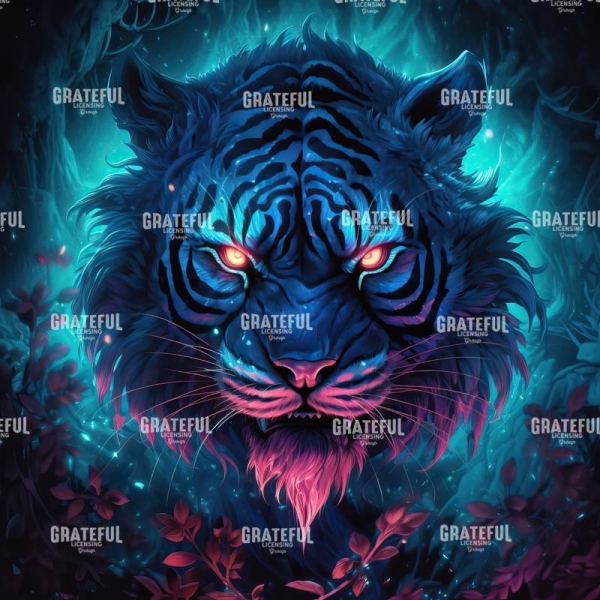 Synthwave Tiger