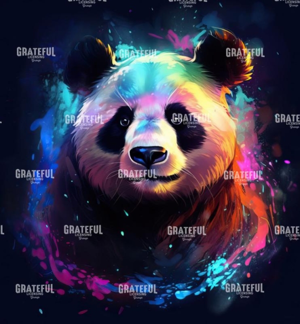 Color Splash Panda 1