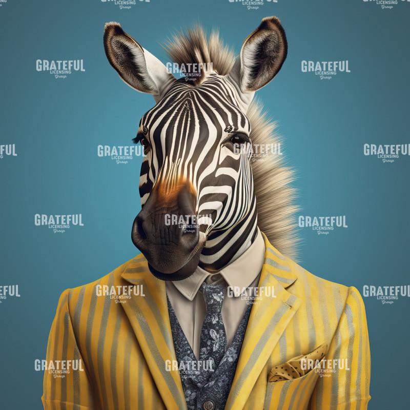 Dapper Zebra Fine Art