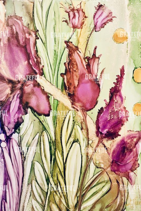 Abstract Irises 2