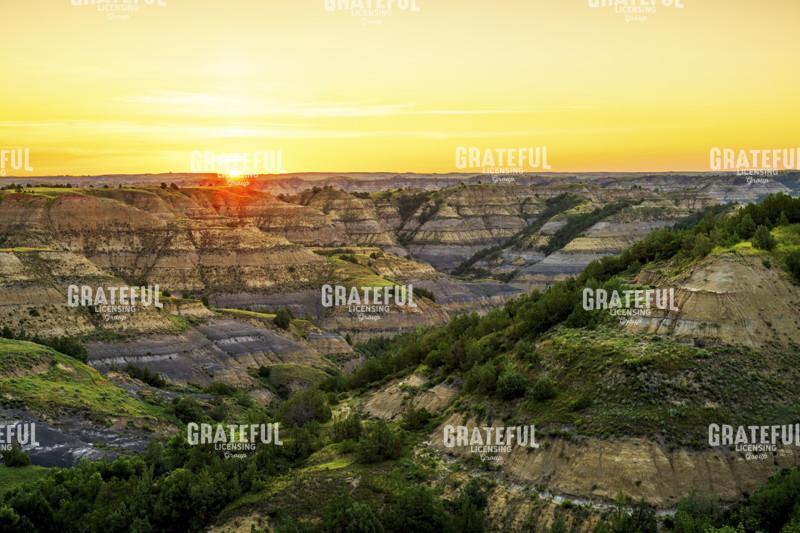 Morning in the Badlands
