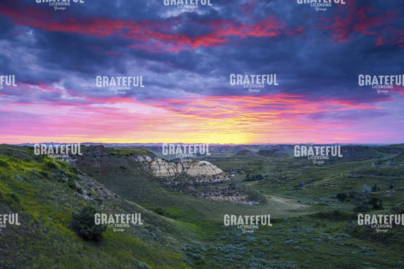 Twilight Over the Badlands