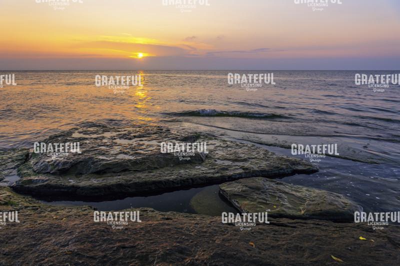 Sunrise Over Lake Erie