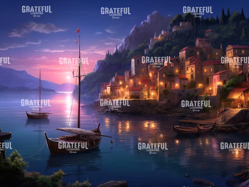 Italian Marina at Dusk