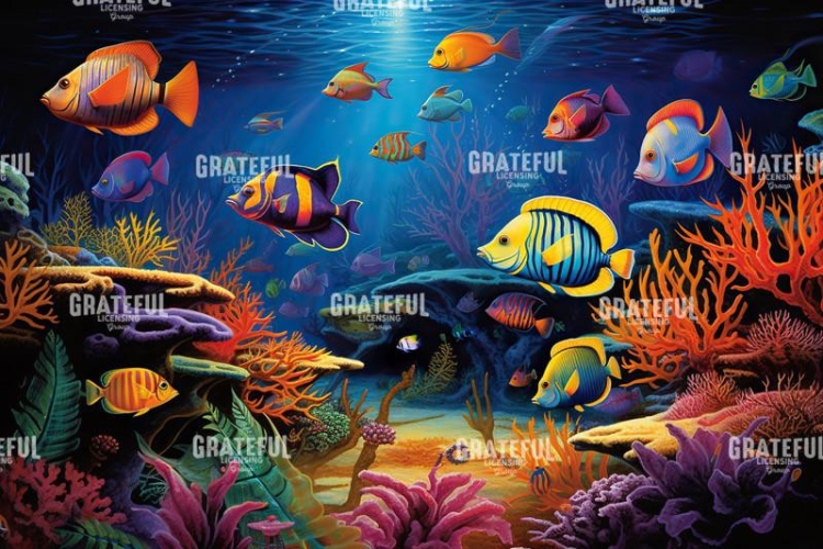 Tropical Fish Paradise Night