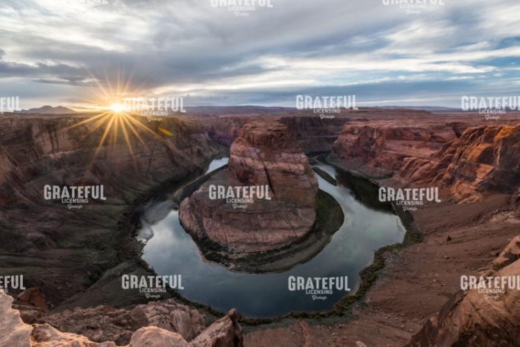 Last Light at Horseshoe Bend