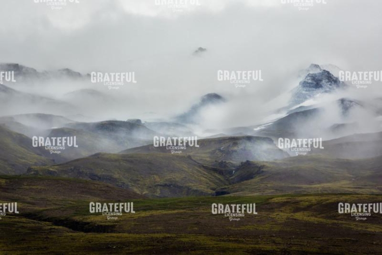 Blanket over the Icelandic Mountains