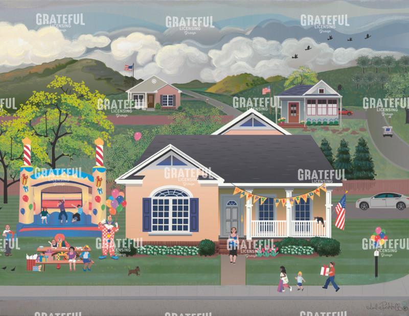 Bouncy House Birthday