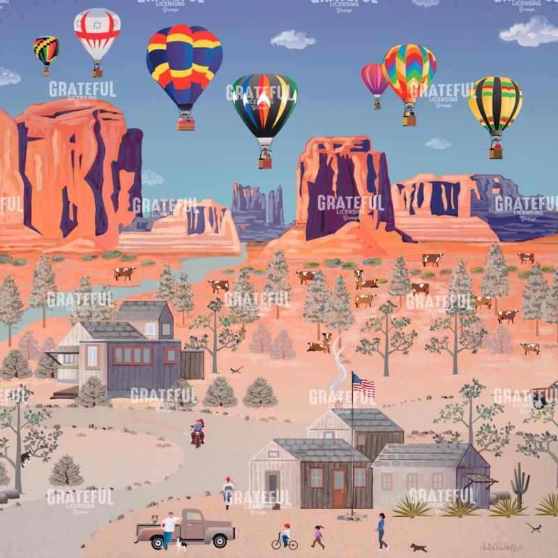 Hot Air Balloons In The Southwest