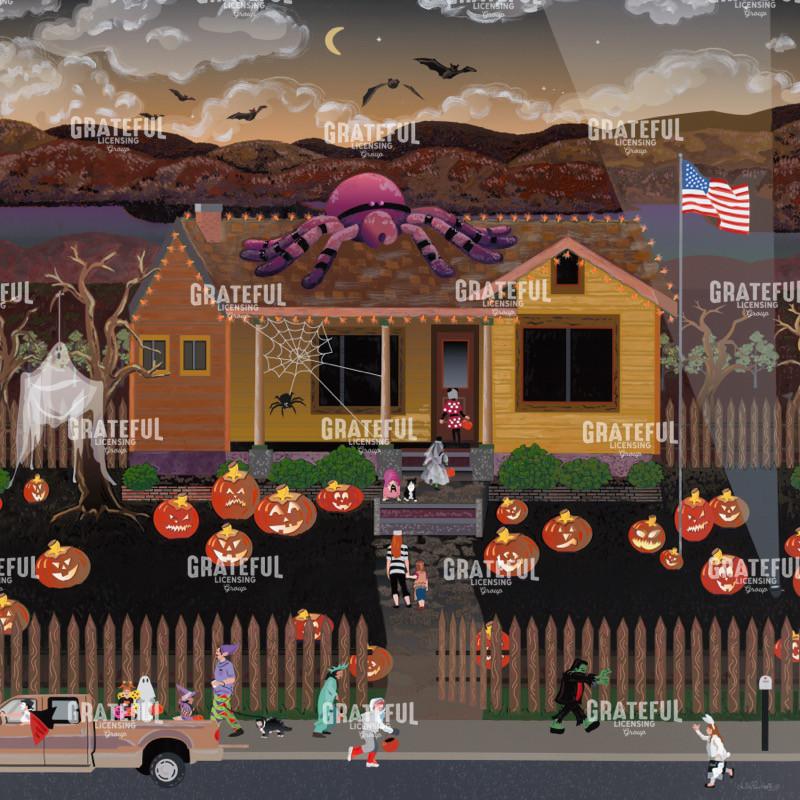 Modern American Jack-O-Lantern