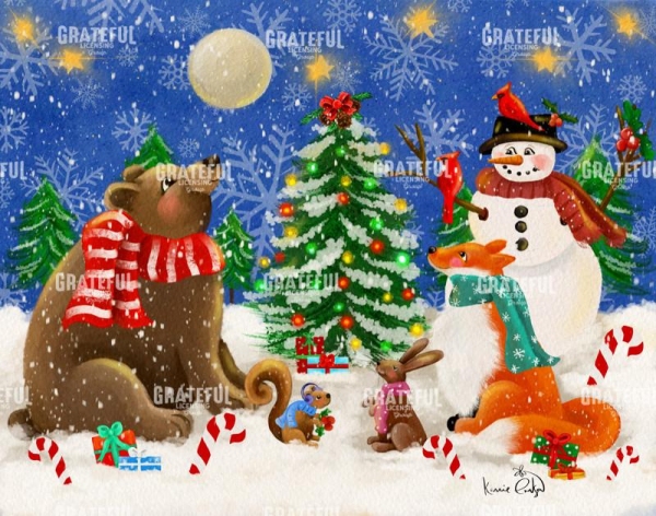 Forest Friends at Christmas