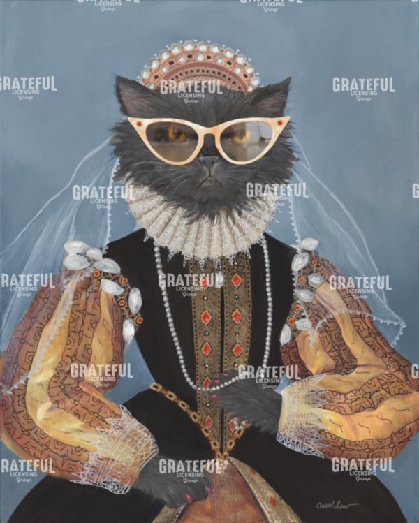 Grumpy Queen Cat