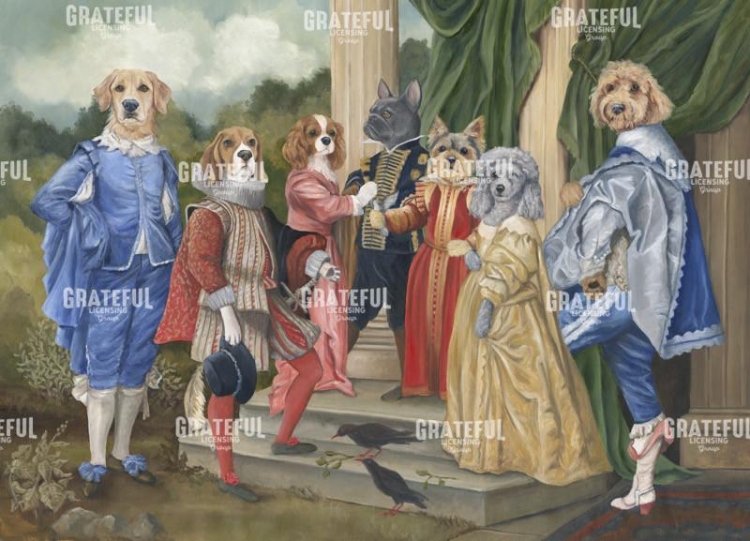 Doggie Aristocrats Outdoor Gathering