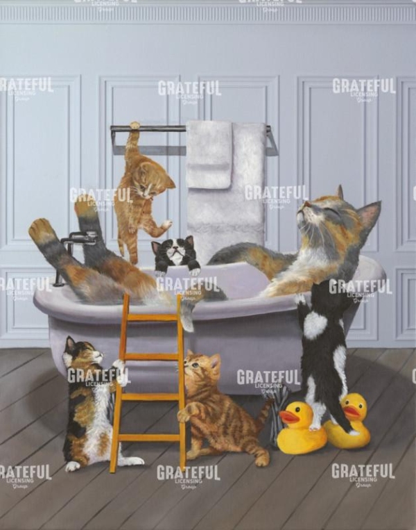 Me Time Bath Kitty
