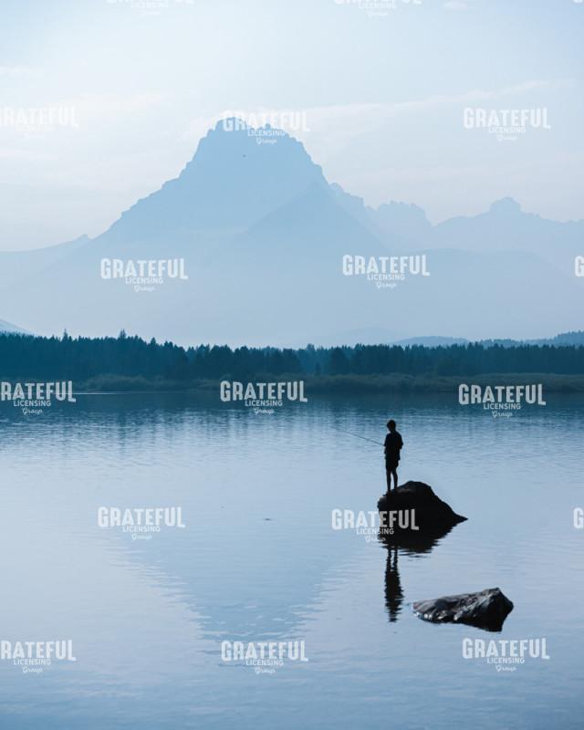 Fishing in a Glacier
