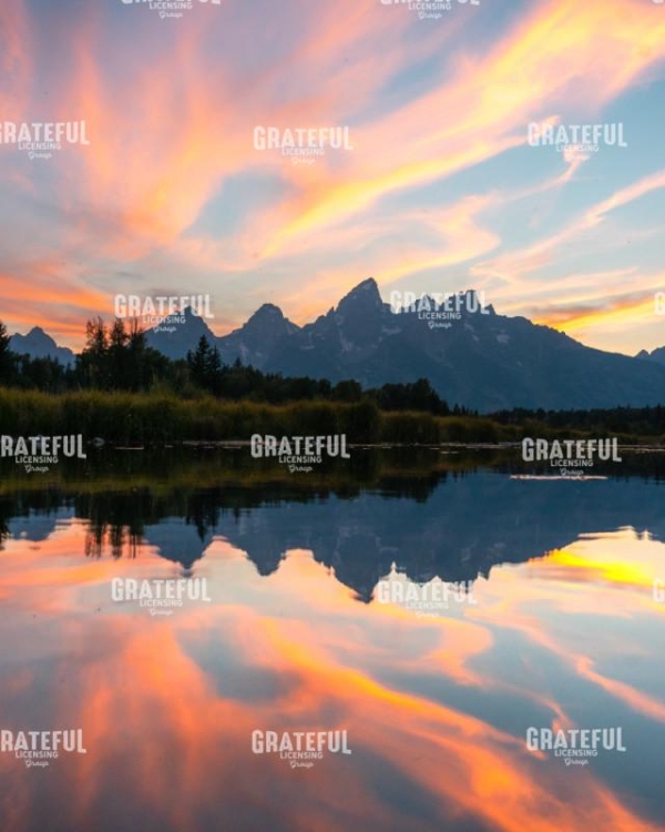 Fire in the Tetons