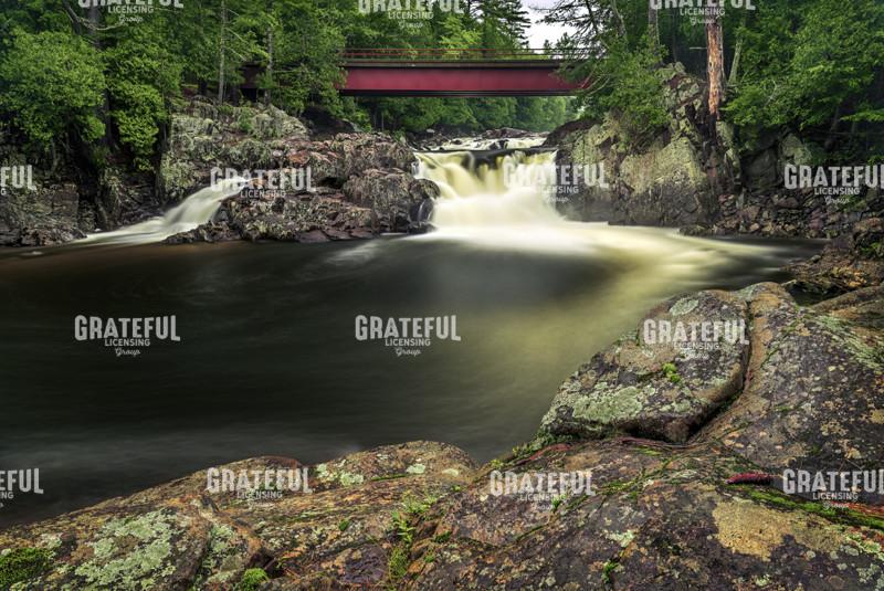 Bridge Over Hulls Falls