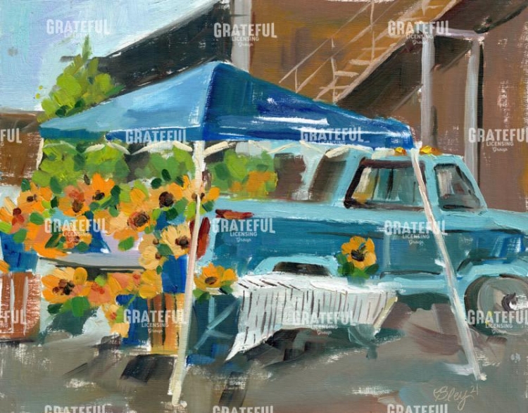 Sunflower Truck