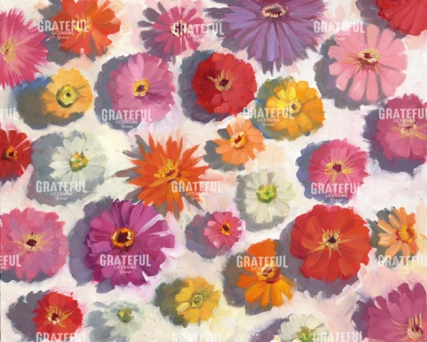 Zinnias Grand