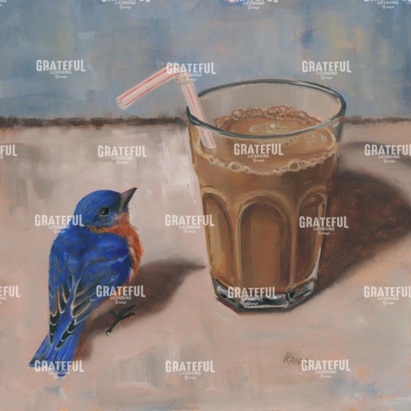 Bluebird with Chocolate Milk
