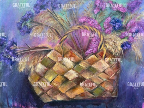 Flower Basket Still Life