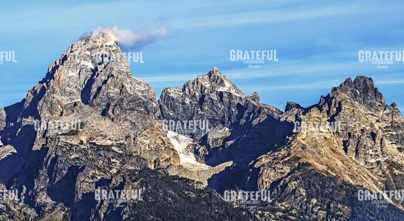 Smoke on Grand Teton