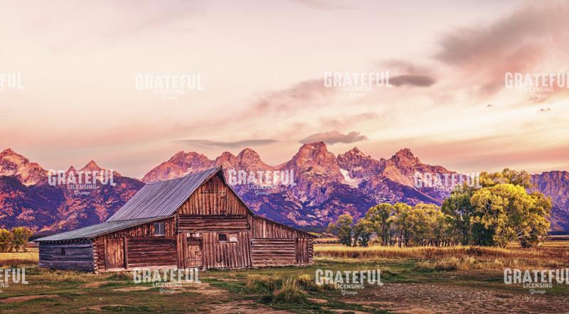 Sunrise at the TA Moulton Barn