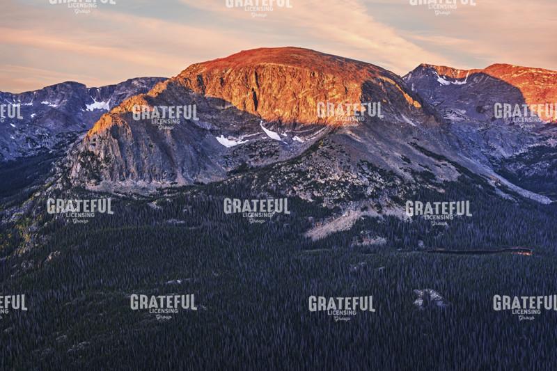 Sunrise Over Forest Canyon